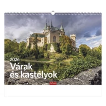 Falinaptár TOPTIMER T093 420x310mm fekvő Várak és kastélyok 2026. Falinaptár TOPTIMER T093 420x310mm fekvő Várak és kastélyok 2026.