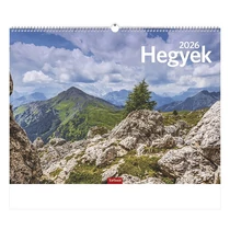 Falinaptár TOPTIMER T093 420x310mm fekvő Hegyek 2026. Falinaptár TOPTIMER T093 420x310mm fekvő Hegyek 2026.