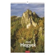 Falinaptár TOPTIMER T094 220x330mm álló Hegyek 2026. Falinaptár TOPTIMER T094 220x330mm álló Hegyek 2026.
