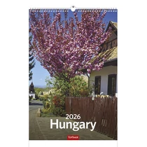 Falinaptár TOPTIMER T094 220x330mm álló Hungary 2026.