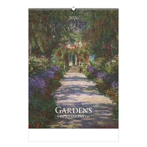 Falinaptár TOPTIMER T096 420x560mm álló Gardens impressionism 2026. Falinaptár TOPTIMER T096 420x560mm álló Gardens impressionism 2026.