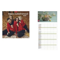 Falinaptár TOPTIMER T098 290x580mm álló Képes családi tervező 2026. Falinaptár TOPTIMER T098 290x580mm álló Képes családi tervező 2026.
