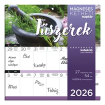 Falinaptár mágneses LIZZY CARD 220x220mm 2 hetes Fűszernövények 2026. Falinaptár mágneses LIZZY CARD 220x220mm 2 hetes Fűszernövények 2026.