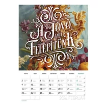 Falinaptár spirálozott  LIZZY CARD B/4 álló Motiváció 2026. Falinaptár spirálozott  LIZZY CARD B/4 álló Motiváció 2026.