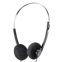 Fejhallgató HAMA Slight sztereó fekete Fejhallgató HAMA Slight sztereó fekete