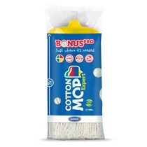 Felmosó pótfej BONUS CottonMop expert HoReCa HACCP 350 g sárga