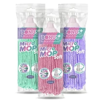 Felmosó pótfej BONUS Soft csavaros pasztell színek 175 g Felmosó pótfej BONUS Soft csavaros pasztell színek 175 g