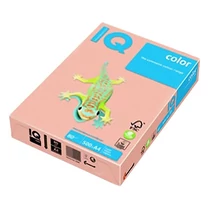 Fénymásolópapír színes IQ Color A/4 80 g pasztell flamingó OPI74 500 ív/csomag