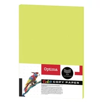Fénymásolópapír színes OPTIMA A/4 75 g neon zöld 100 ív/csomag
