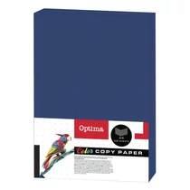 Fénymásolópapír színes OPTIMA A/4 80 g sötétkék 500 ív/csomag