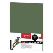 Fénymásolópapír színes OPTIMA A/4 80 g sötétzöld 100 ív/csomag