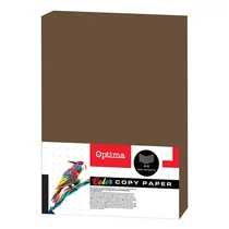 Fénymásolópapír színes OPTIMA A/4 80 g barna 500 ív/csomag