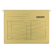 Függőmappa DONAU A/4 karton barna 25 darabos