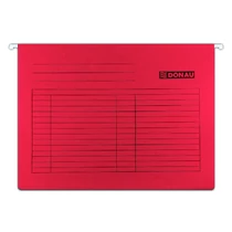 Függőmappa DONAU A/4 karton piros 25 darabos