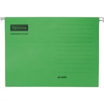 Függőmappa OPTIMA A/4 karton zöld 25 darabos