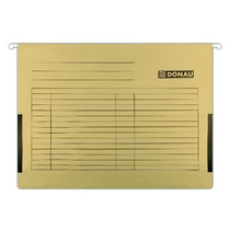 Függőmappa oldalvédelemmel DONAU A/4 karton barna 25 darabos