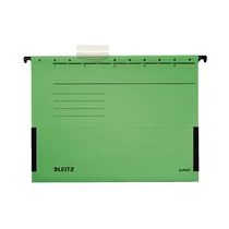 Függőmappa oldalvédelemmel LEITZ Alpha Standard A/4 karton zöld 25 darabos