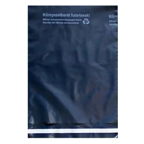 Futártasak biztonsági ragasztócsíkkal környezetbarát 30,5x45cm 50 mikron 100 darabos Futártasak biztonsági ragasztócsíkkal környezetbarát 30,5x45cm 50 mikron 100 darabos