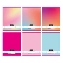 Füzet kockás NEBULO A/4 32 lapos 87-32 Monochrome és Gradient lányos 12 darabos Füzet kockás NEBULO A/4 32 lapos 87-32 Monochrome és Gradient lányos 12 darabos