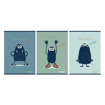 Füzet sima STREET A/5 54 lapos Monsters Füzet sima STREET A/5 54 lapos Monsters