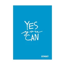 Füzet vonalas STREET A/5 42 lapos PP Neon