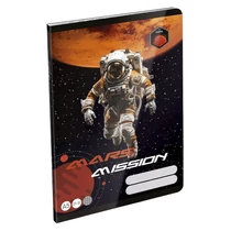 Füzet kockás LIZZYSULI A/5 32 lapos 27-32 Mars Mission