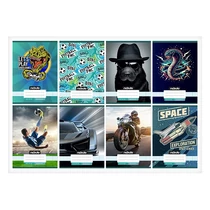 Füzet kockás NEBULO A/5 32 lapos 27-32 Vagány II. 16 darabos Füzet kockás NEBULO A/5 32 lapos 27-32 Vagány II. 16 darabos