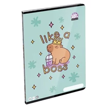 Füzet sima LIZZYSULI A/4 32 lapos 80-32 Lollipop Capybara