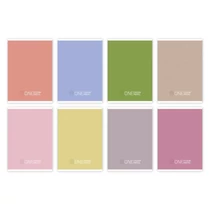 Füzet sima One Colour Pastel A/4 80-32 vegyes színek