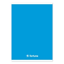 Füzet vonalas FORTUNA Monocolor A/5 32 lapos 21-32 4-8.osztályos kék