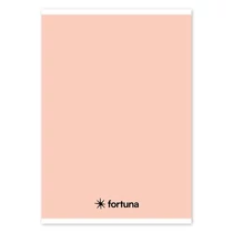 Füzet vonalas FORTUNA Monocolor A/5 32 lapos 21-32 4-8.osztályos pasztell barack