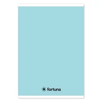 Füzet vonalas FORTUNA Monocolor A/5 32 lapos 21-32 4-8.osztályos pasztell kék