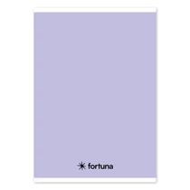 Füzet vonalas FORTUNA Monocolor A/5 32 lapos 21-32 4-8.osztályos pasztell lila