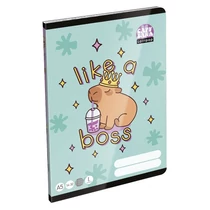 Füzet vonalas LIZZYSULI A/5 32 lapos 14-32 1.osztályos  Lollipop Capybara