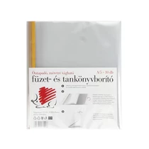 Füzetborító ICO Süni A/5 öntapadós csíkkal víztiszta 10 darabos Füzetborító ICO Süni A/5 öntapadós csíkkal víztiszta 10 darabos