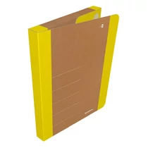 Füzetbox DONAU Life A/4 3 cm karton tépőzárral neon sárga-barna Füzetbox DONAU Life A/4 3 cm karton tépőzárral neon sárga-barna