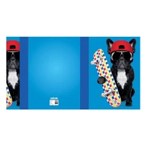 Füzetbox NEBULO A/4 deszkás bulldog Füzetbox NEBULO A/4 deszkás bulldog