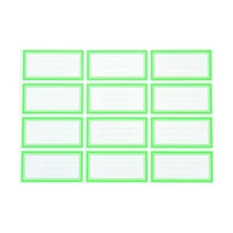 Füzetcímke Z egyszínnyomott