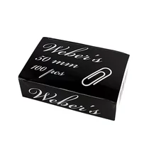 Gemkapocs WEBER`S 50mm nikkel 100 darabos