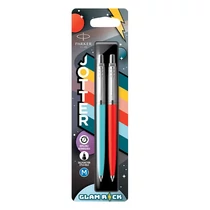Golyóstoll PARKER Royal Jotter Glam rock 70 kék/piros ezüst klipsz 2 darabos Golyóstoll PARKER Royal Jotter Glam rock 70 kék/piros ezüst klipsz 2 darabos
