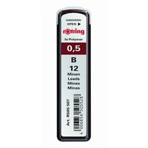 Grafitbél ROTRING 0,5mm B Grafitbél ROTRING 0,5mm B