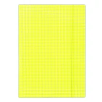 Gumis mappa DONAU A/4 karton kockás sárga Gumis mappa DONAU A/4 karton kockás sárga
