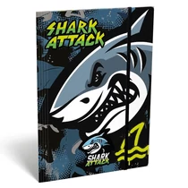 Gumis mappa LIZZYSULI A/4 Shark Attack