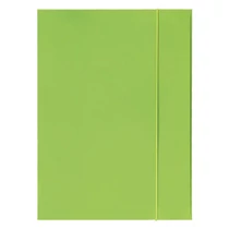 Gumis mappa OPTIMA A/4 fluo zöld 600 g