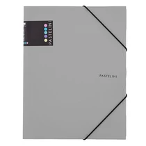 Gumis mappa PASTELINI PP A/4 szürke Gumis mappa PASTELINI PP A/4 szürke