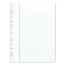 Gyorsfűző DONAU A/4 műanyag lefűzhető fehér