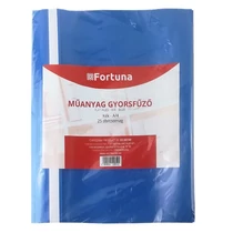 Gyorsfűző FORTUNA műanyag kék 25 darabos Gyorsfűző FORTUNA műanyag kék 25 darabos