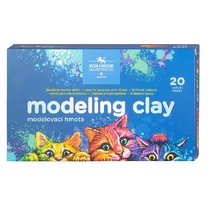 Gyurma KOH-I-NOOR Cats színes 400 g 20 színű Gyurma KOH-I-NOOR Cats színes 400 g 20 színű