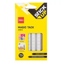 Gyurmaragasztó DELI fehér 75 kocka/csomag Gyurmaragasztó DELI fehér 75 kocka/csomag