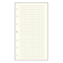 Gyűrűs kalendárium betét SATURNUS M327 négyzethálós jegyzetlap sárga lapos